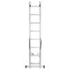 Forcekraft Double-sided Combined Aluminum Ladder 2x13 Steps Multifunctional