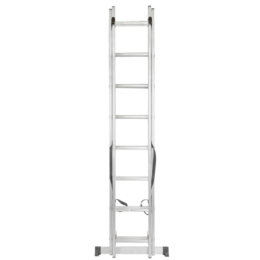 Forcekraft Double-sided Combined Aluminum Ladder 2x13 Steps Multifunctional