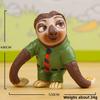 Cute Cartoon Raymond Pers Sloth Mini Model Ornament For Landscape Doll Decor