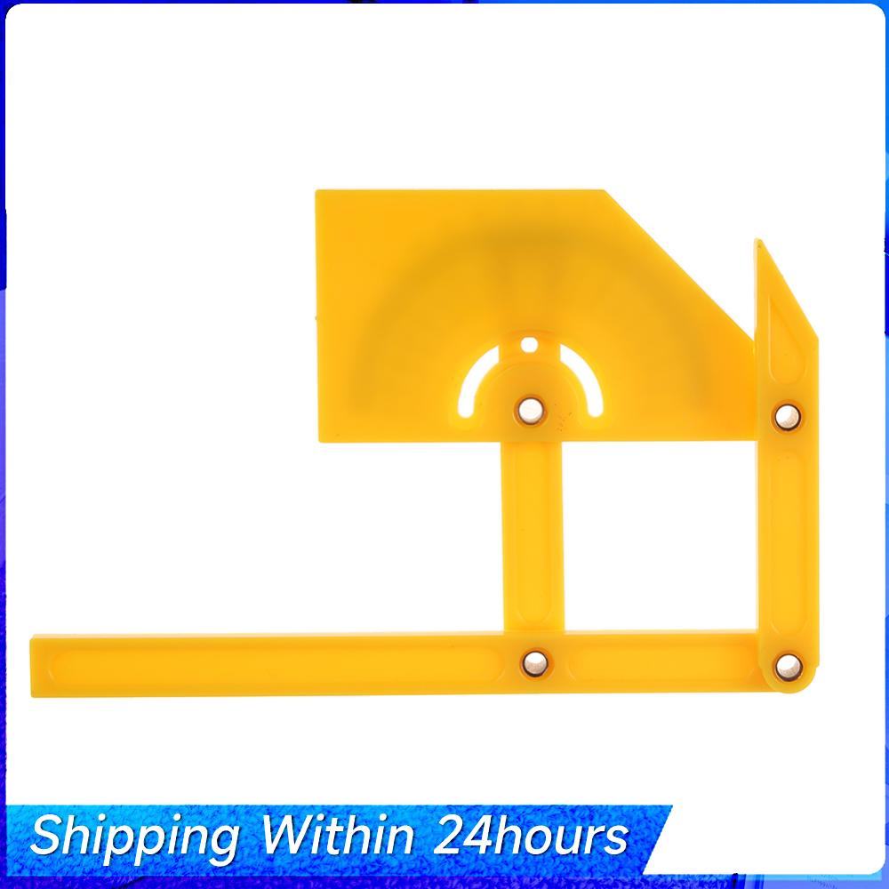 

Plastic Angle Ruler Tools 0-180 Degree Angle Measuring Goniometer Universal Arm Measuring Ruler for Carpenter Tool Woodworking China Mainland