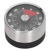 Magnetic Timer Magnet Design Stainless Steel 70db Alert High Accuracy Visual Timer for Kitchen Cooking Management