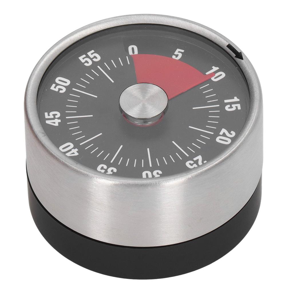 Magnetic Timer Magnet Design Stainless Steel 70db Alert High Accuracy Visual Timer for Kitchen Cooking Management