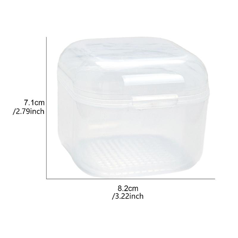 Nagelkunst-Werkzeug Sterilisatorbox Nagelbohrer Bit Reiniger Sterilisatorbox Maniküre-Werkzeug Aufbewahrungsbox Koffer Organizer für Nagelstudio