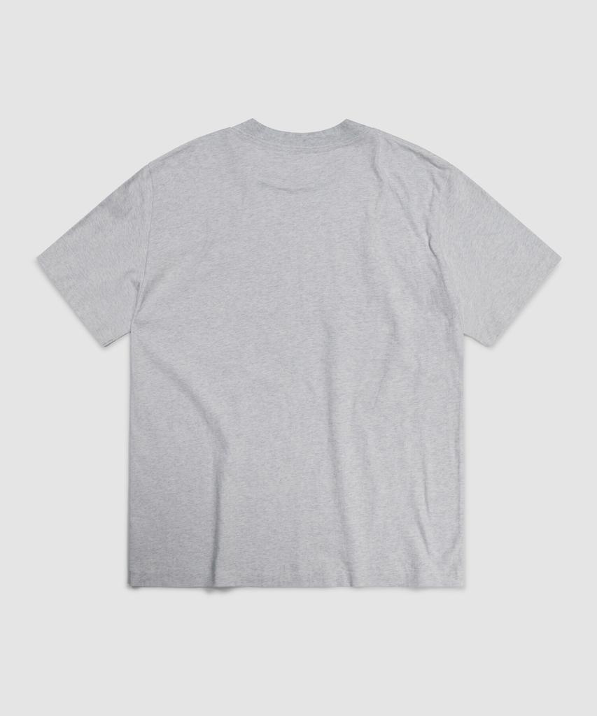 Keulaeki [Unisex] Basic Logo Tee_M/Gray [Kr265Put401]