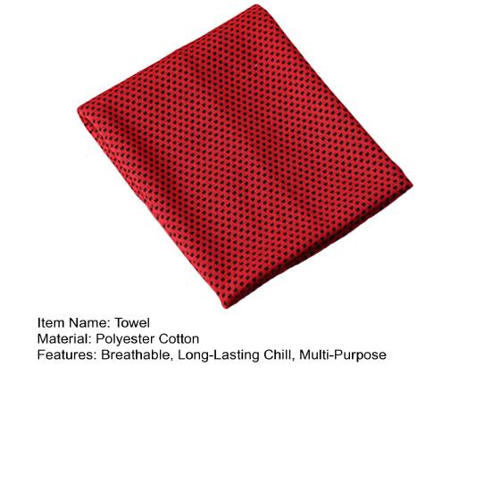 Asciugamano Rinfrescante Estivo Morbido Traspirante Asciugamano Fresco Asciugamano Rinfrescante Sportivo Foulard per Yoga Palestra Fitness Corsa Allenamento Campeggio