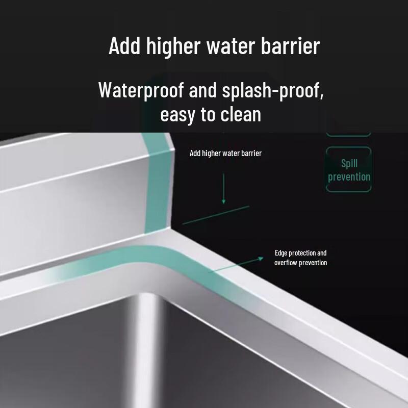 Yunshuang Modern Kitchen Storage Cabinet with Stainless Steel Sink