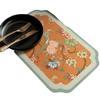 Classical Style Diatom Mud Absorbent Mat Tea Table Insulated Coaster Home Restaurant Kitchen Drain Mat