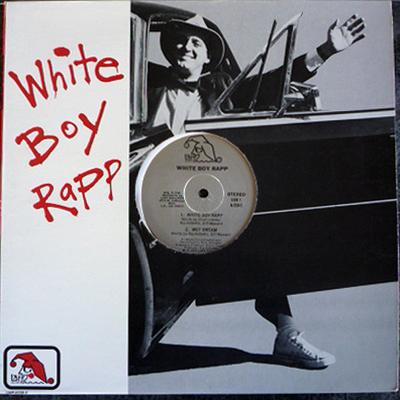 12inch Record WHITE BOY RAPP - KIP ADDOTTA - White Boy Rapp A230S Laff Records 1984 US Rap & Hip-Hop/R&B Used