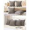 Diamond Quilted Plush Throw Pillow Cover 45x45cm Soft Textured Cushion Case for Sofa Bed Chair Decorative Use