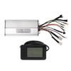 Electric Bike Conversion Kit 30A Controller LCD7U Display Panel Set Common Connecter for 36V 48V 1000W DC Motor