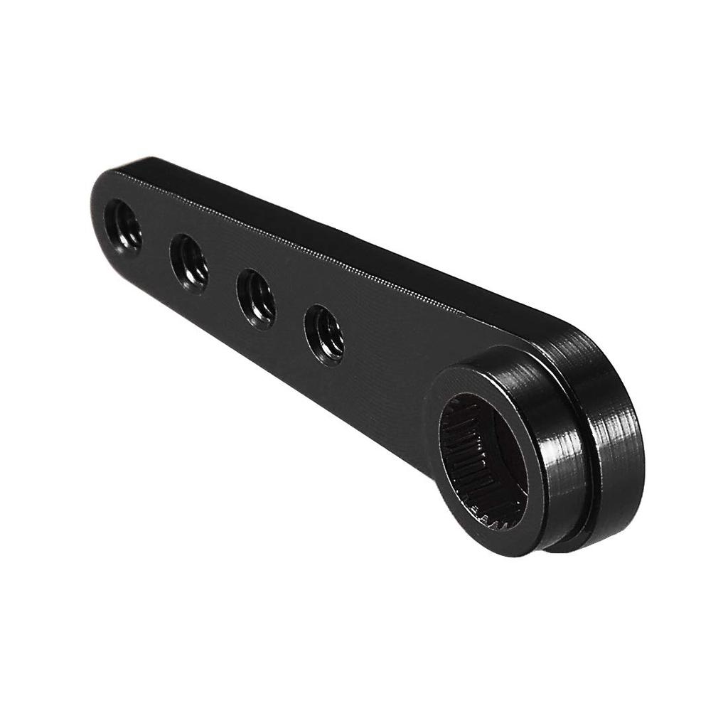 uxcell 25TRC Servo Horn, Aluminum, Black, for Futaba Sabox RC Model Car Boats, Pack of 2