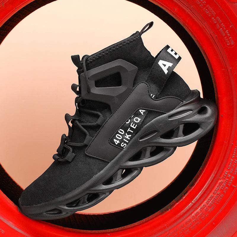 

Fashion casual men s shoes breathable mesh running shoes youth twist sole large size lightweight sports men s shoes 47 чёрный