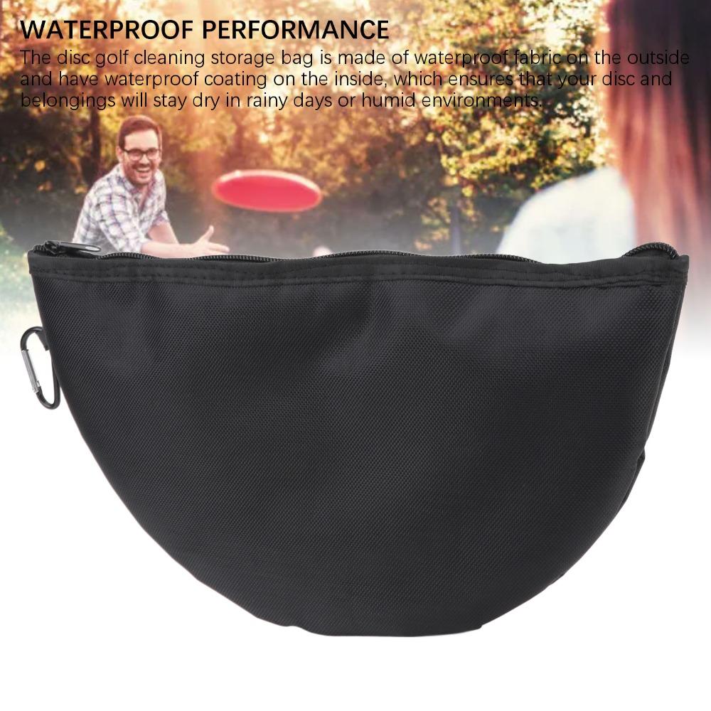 Waterproof Flying Disc Storage Bag Large Capacity Cleaning Storage Bag for Disc Golf