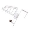 Over The Door Hanger 4 Holes Good Bearing Cloth Hook Holder Space Saving Organizer for Home