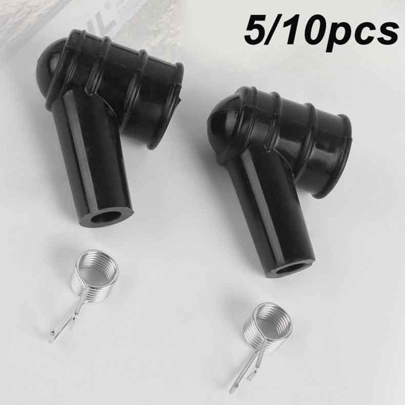 5/10Sets 2-Stroke Ignition Coil Cap With Springs For 52Cc 58Cc 59Cc Chain Saw Gasoline Saws Logging Saws