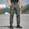 Pánské ležérní volné cargo jogger kalhoty s lemem na jaře a