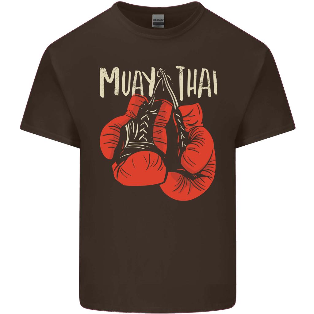 Muay Thai Boxing Gloves MMA Unisexs Light Cotton TShirt