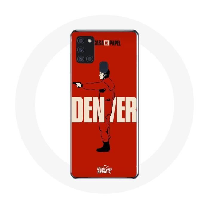 Coque Samsung Galaxy A21S La Casa De Papel denver dessin