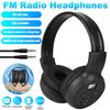 Portable Personal Fm Radio Headphones With Good Reception, Led Display, Soft Ear Muffs, For Walking, Jogging, Meeting Receiver
