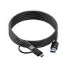 59in Charging Cable USB A 3.0 Male to Type-C Cable Data Cord USB A to C OTG Adapter Cable Type-C Converter Cable
