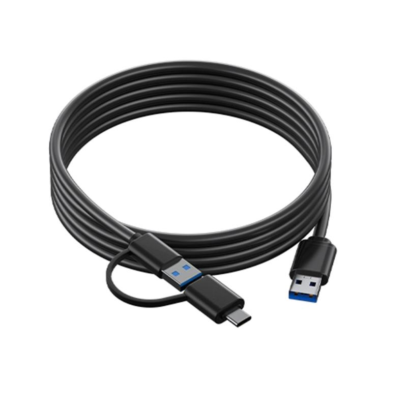 59in Charging Cable USB A 3.0 Male to Type-C Cable Data Cord USB A to C OTG Adapter Cable Type-C Converter Cable