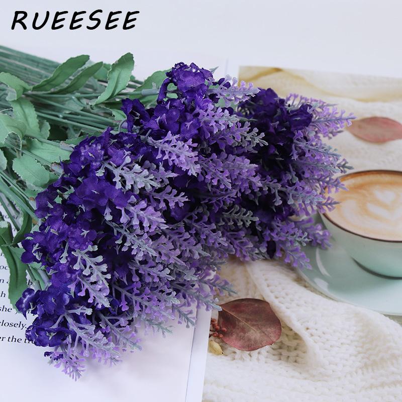 Umělé květiny Levandule odolná proti mrazu Gypsophila 6 stylů Romantický Valentýn Svatební dekorace Věčný květinový dárek