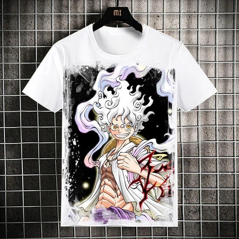 One Piece Luffy Cosplay Anime Manga T-Shirt Tee Undershirt Polyester S