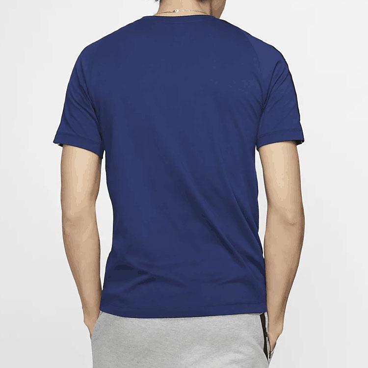 Nike Sportswear NSW Casual Round Neck Breathable Short Sleeve Blue Men's AV9959-492