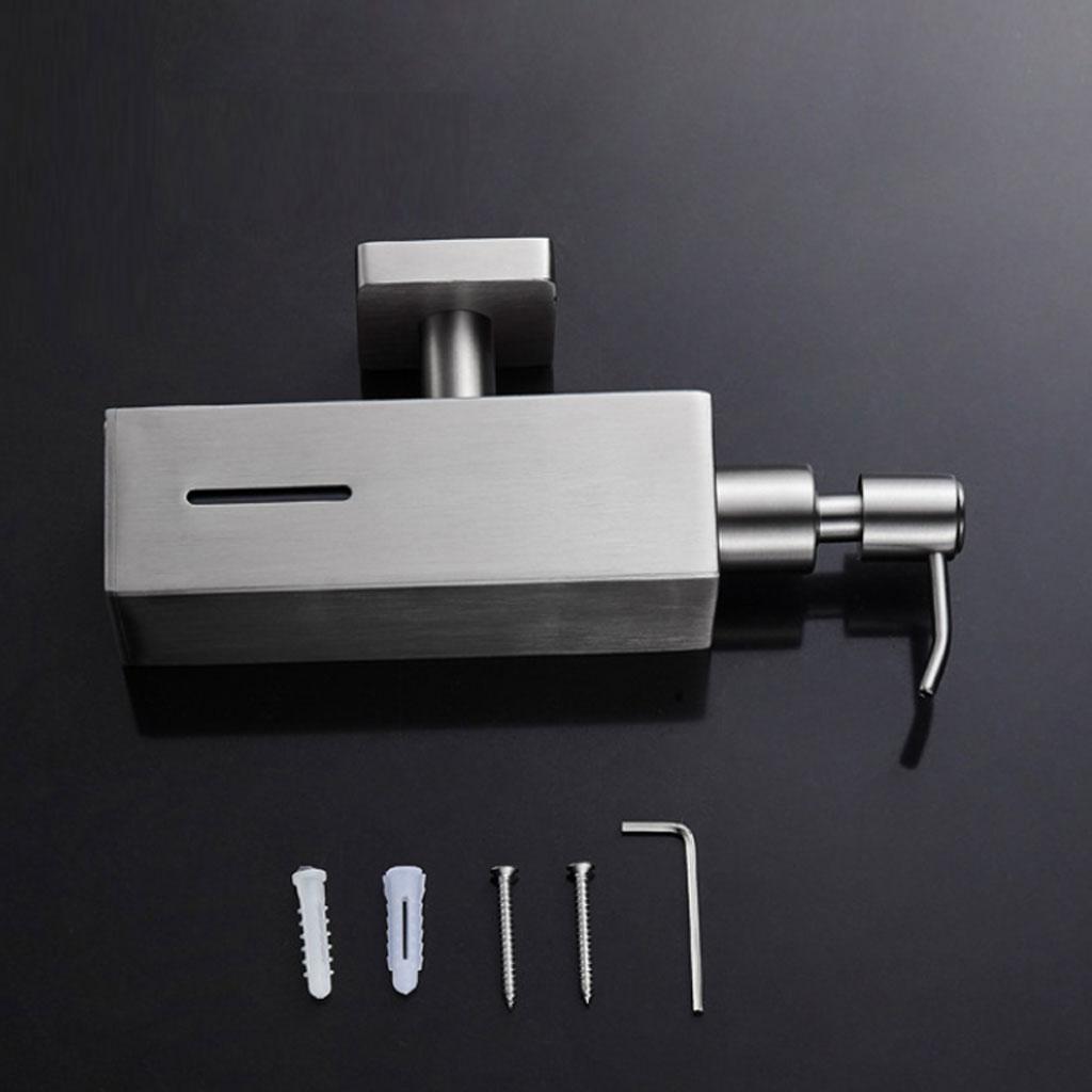 Wall Mounted Hand Gel Dispenser Manual Soap Dispenser Liquid Containers for Offices Restaurants Shopping Malls Hospitals
