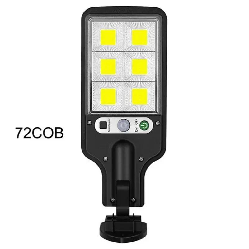 Solar Powered LED Outdoor Wall Light with Motion Sensor 3 Modes Waterproof IP65 Security Lighting for Garden Patio Yard Path