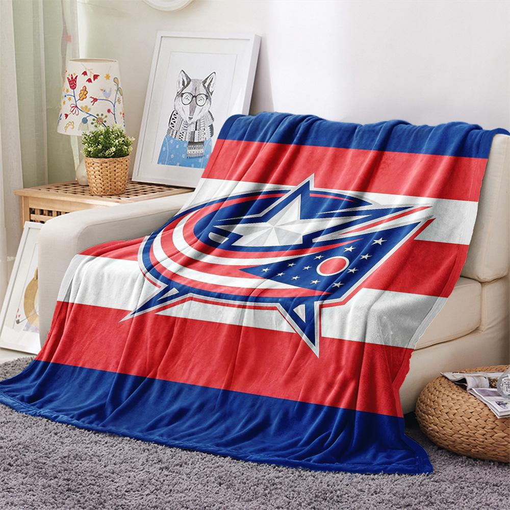 New York Rangers4 Flannel Blanket, High Quality Comfortable for All Seasons, Home Decor, Warmth and Comfort