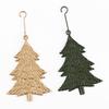 Shesay Geprägtes Zinnornament Display Nordische Weihnachten Großer Grüner Baum, (8cm hoch),