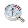 Fuyi YN-100BF Stainless Steel Oil-Filled Shock-Resistant Pressure Gauge (CN version)