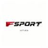 Suitable for IS200T RX ES NXCT200 modified FSPORT alphabet car logo English tail label