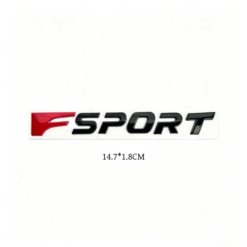 Suitable for IS200T RX ES NXCT200 modified FSPORT alphabet car logo English tail label