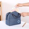 Simple Lunch Box Bag Student Bento Bag Portable Thermal Insulated Lunch Box Insulation Bento Pack Student Bento Lunch Handbag