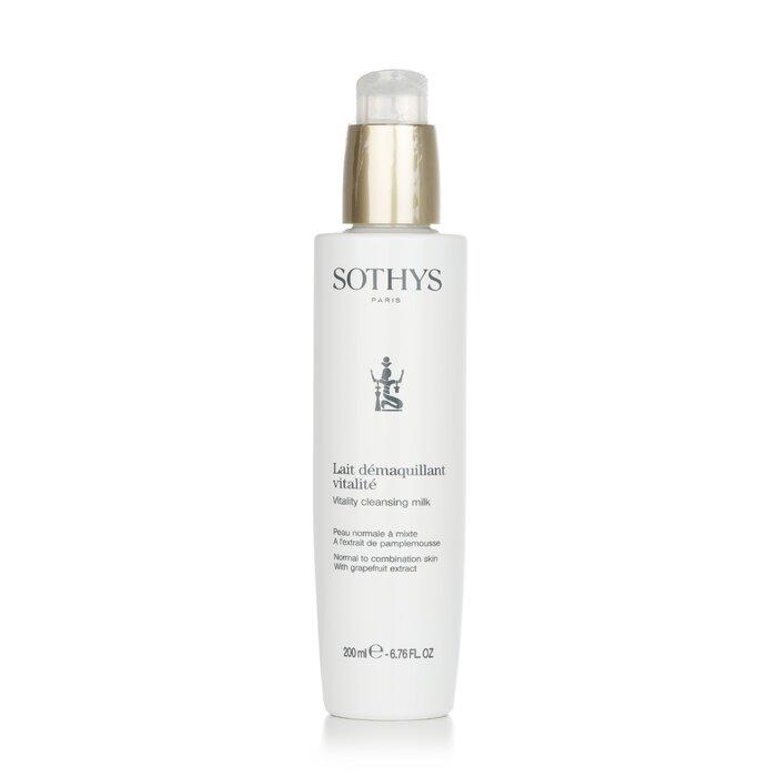 SOTHYS Vitality Cleansing Milk - For Normal To Combination Skin / Contains Grapefruit Extract