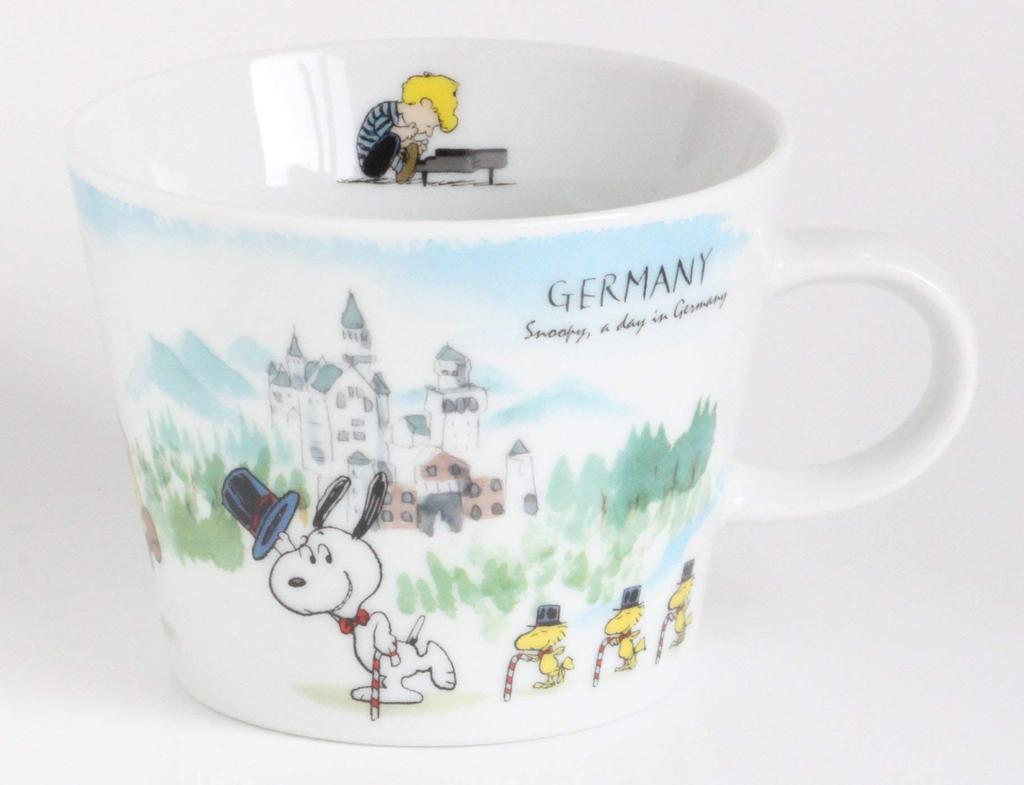 Snoopy World Travel Mug, Germany, Capacity Approx. 370ml, Mug 3870054