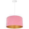 Hanging Lamp Ceiling Chandelier Golden Velvet Lampshade