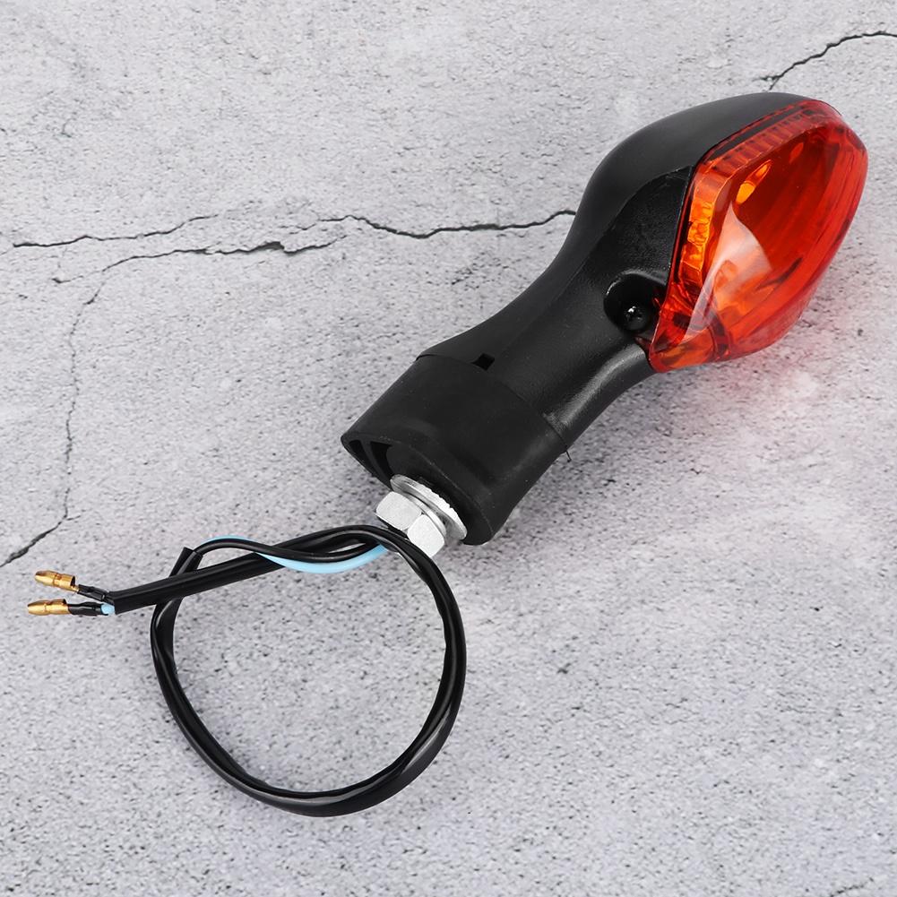 1 Pair Turn Signal Indicator Lamp Fit for   CRF250L Motorcycle Modified Black Yellow
