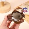 Mini Cross-Border Coin Purse & Key Holder - Lightweight, Portable PU Earphone Storage Bag
