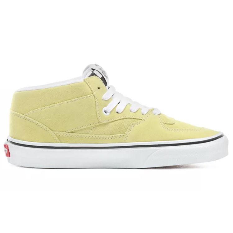 Vans Pro Skate Suede Half Cab Mid Top Skate Shoes Women Skate Shoes Light-Yellow VN0A348EVQ2