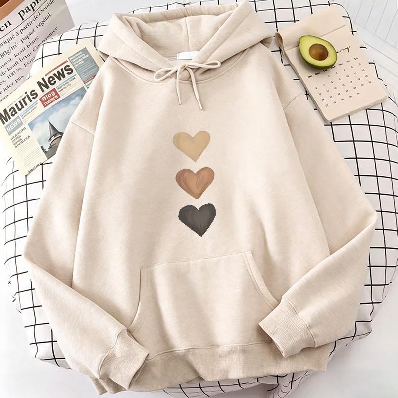 Casual Love Heart Print Hoodies Spring Autumn Winter Casual Hoodies Sweatshirts Men Women Graphic Hoodie Sweatshirt