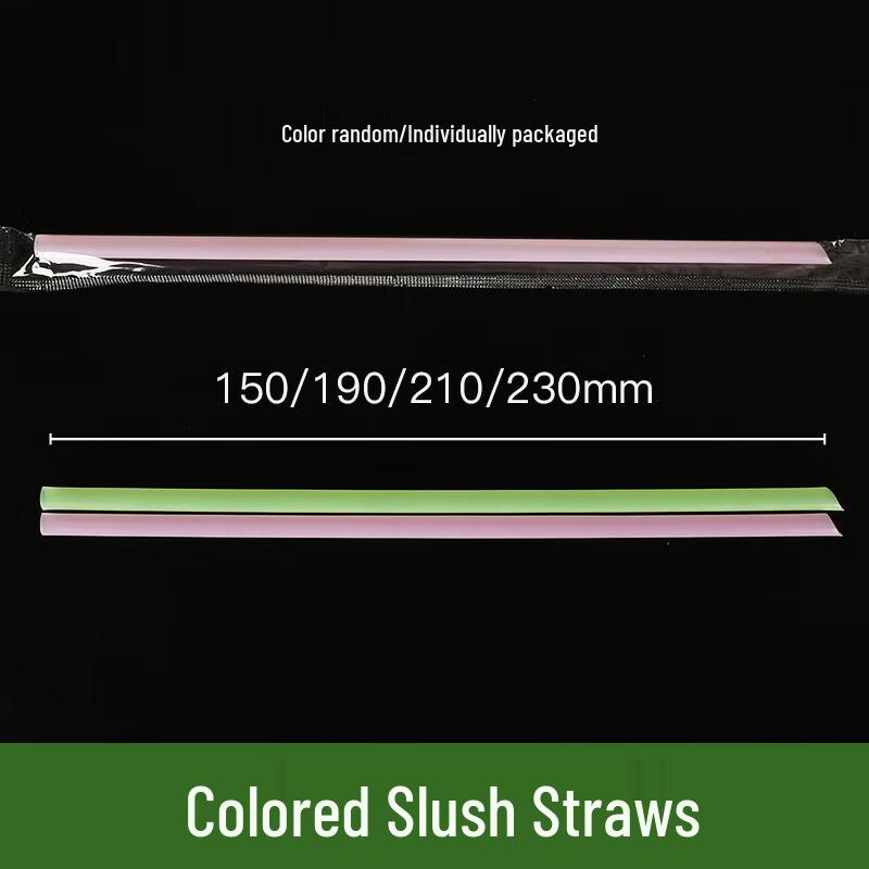 Rainforest Army Individually Wrapped Disposable Plastic Straws (1000 Count)