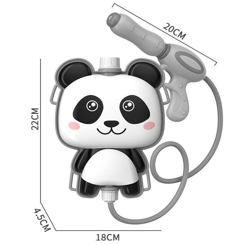 1000/1200Ml Children'S Backpack Water Gun Toy Cartoon Water Gun Pull Out Splashing Water Gun Cartoon Balance Water Gun Toy