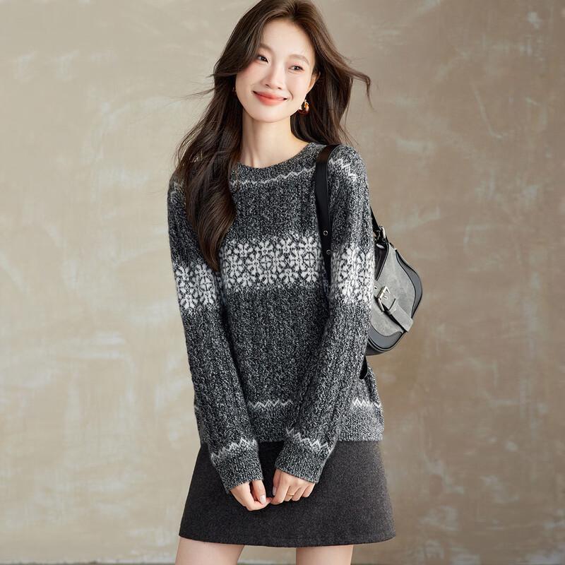 Srcr Women s 100% Cashmere Thick Cable Knit Sweater L