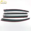 3D Stainless Steel Rain Guard Bright Strip & Deflector Trim for E'z - Decorative Modification Accessories