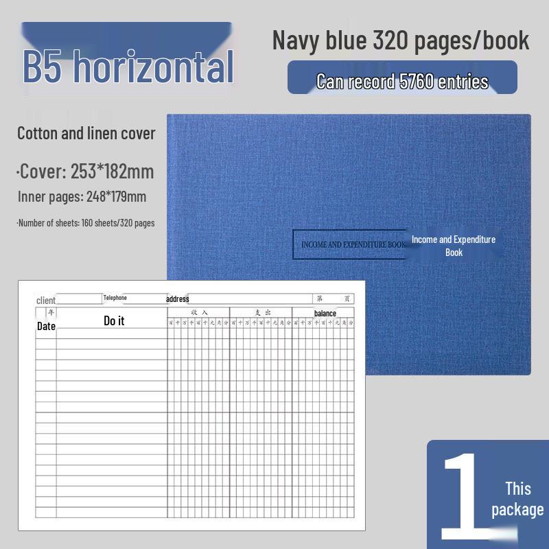 Subsidiary Ledger: Income & Expenditure Accounting Book for Business