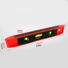 Vertical Horizontal Ruler with 3 Different Bubbles/45°/90°/180°Measuring Level