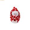 K1AE Christmas Snowman Decorations Plush Snowman Ornaments for Garden Outdoor Party